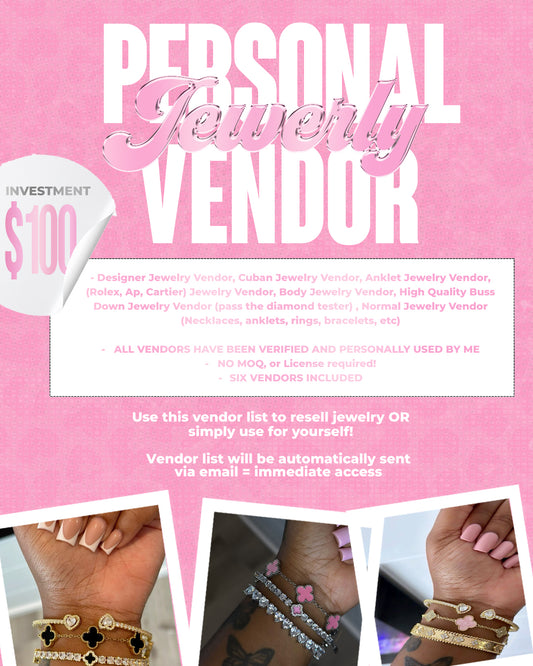 Personal Jewelry Vendor