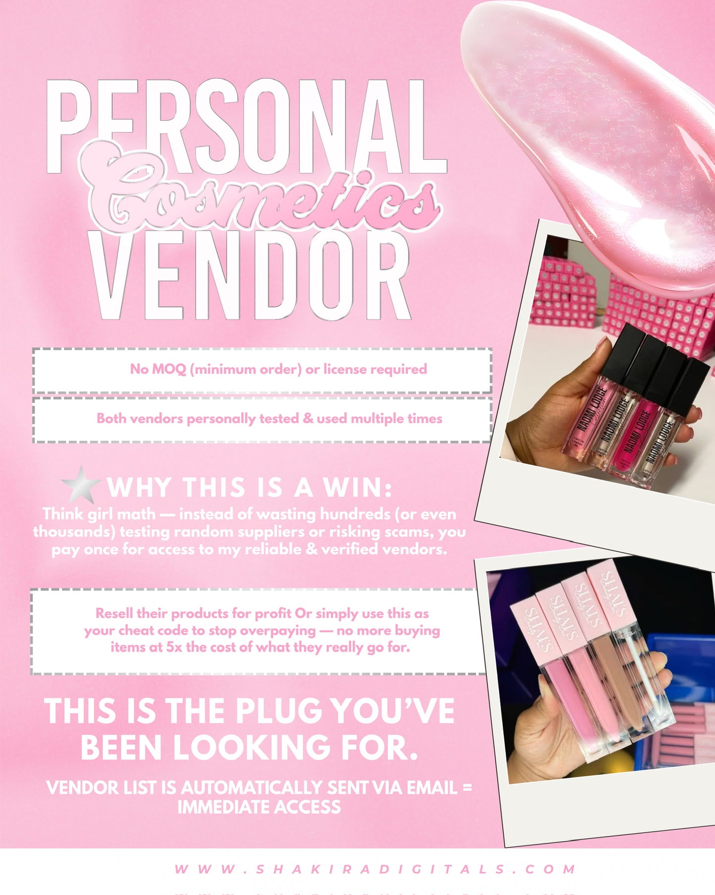 Personal Cosmetics Vendor