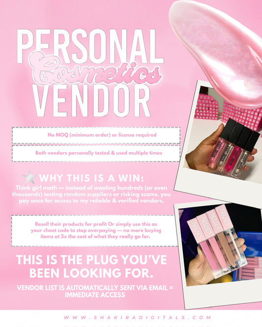 Personal Cosmetics Vendor